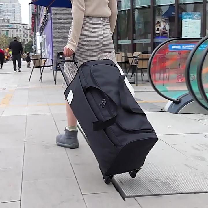 Nieuwe Draagbare Trolleytas Grote Capaciteit Waterdichte Schoenentas Meerdere Vakken Reisopbergtas Korte Afstand Zakenreis Incheck Reistas