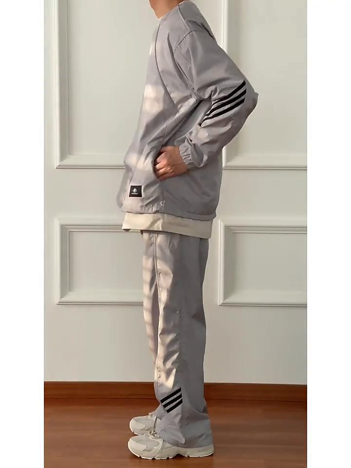 Men's Y2k Clothes Streetwear Tracksuit Jogging Jogger Pants Baggy Sports Wide Cargo Pants Straight Trousers Harajuku Sportswear