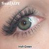 Freshlady Irish Green and Gray Collection 14.2mm Colored Contact Lenses 1 Year Disposable for Daily Wear