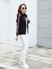 New Autumn And Winter Half Turtleneck Zipper Long-sleeved Jacket For Women Loose Casual Middle-aged Sweatshirt Baseball Uniform