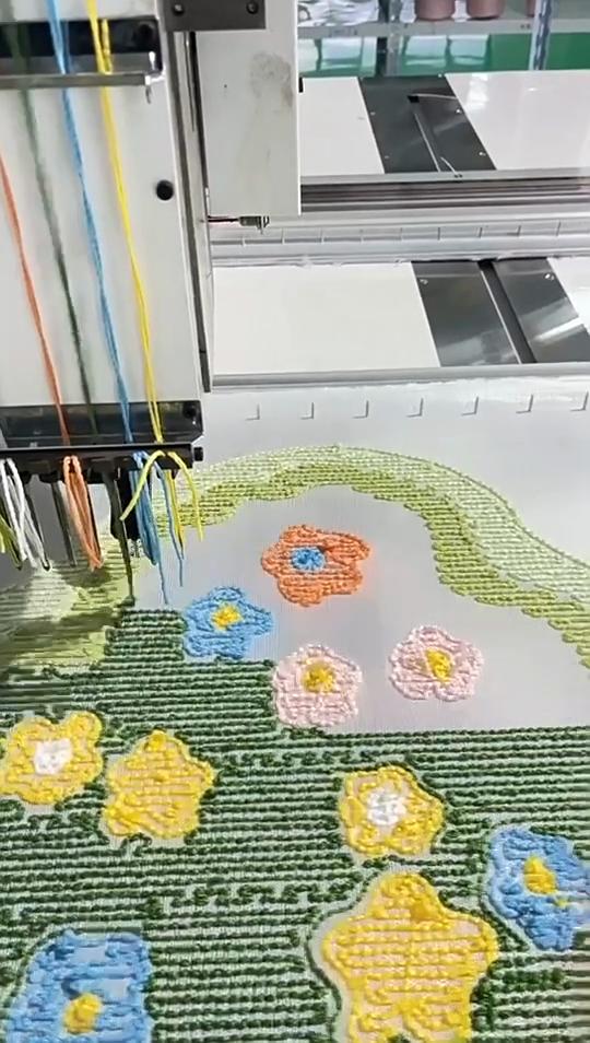 Small Fresh, Moss, Flocking, Floor Mat, Absorbent, Anti Slip, Bathroom Mat, Household, Bedroom, Bedside Carpet, Living Room Carpet