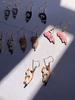 1 Pair Pendant Earrings Sweet Personality Ear Decoration Funny Cartoon Cat Girls Hook Earrings Jewelry Accessory
