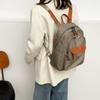 Fashion Nylon Backpack for Women – Lightweight & Water-Resistant Design with PU Accents and Multi-Pocket Storage, Ideal for Daily Use