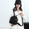 Women's Backpack Solid Color Schoolbag Nylon Travel Bag Shell Backpack