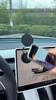 Vacuum Magnetic Phone Holder, Foldable and Adjustable Magnetic Phone Holder with One Hand Operation, 360 ° Rotation Suitable for Cars