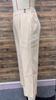 Summer Women's Plus Size Elastic Waist Casual Solid Color Elastic Calf Pants Nine Tenths Pant