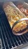 BBQ Cage Grillrör Rostfritt stål Rullande grillkorg Rund Grillrulle Grillmesh Utomhusgrilltillbehör