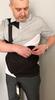 Men Crossbody Bags Cool Bell Male Small Messenger Bag Casual Running &Riding Chest Bag Outdoor Waterproof Sports Bag 9.7 Inch Tablet Laptop Bag