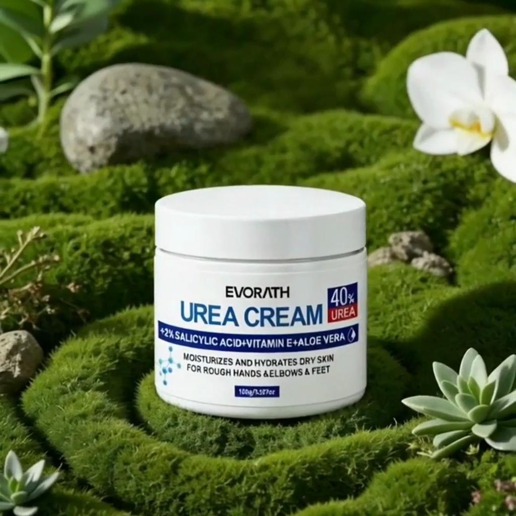 60% Urea Cream, For Rough Hands And Feet, With Vitamin E & Aloe Vera,  Enhances Radiance And Provides Deep Hydration-100G