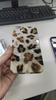 Vintage Glitter Leopard Print Phone Case For IPhone 16 15 13 12 11 Pro Max 14 Plus Dream Shell Leopard Marble Texture Hard Cover