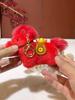 Year Of The Horse Lucky Plush Toy Keychain With Embroidered Colorful Horse For Celebration Decor