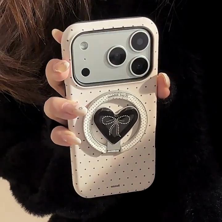 Kreative Perlen-Schmetterling Magnetständer Handyhülle für iPhone 17 und iPhone 17 Pro Max