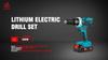 ONEVAN Electric Impact Drill 25+3 Torque 500W Cordless Electric Screwdriver Woodworking Power Tool For Makita 18V Battery Pin