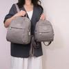 Large Capacity Student Schoolbag Women's Backpack Lightweight Water-repellent Nylon Commuter Travel Bag