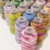 80Meter Polyester Cotton Thread Starry Sky Segment Dyeing Cord Sewing String DIY Handmade Accessories