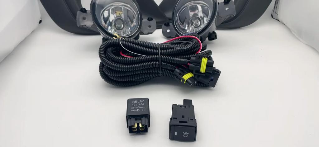 1 Set Fog Lights Headlight For Nissan Murano 2015 2016 2017 2018 Fog Lights Car Fog Lamp Kit With Harness Bulb Switch