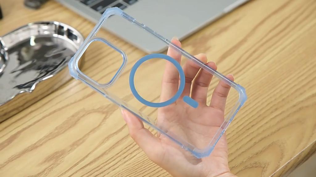 Shockproof Armor Transparent Case For iPhone 16 15 14 13 12 Pro Max Plus 15Pro 14Pro iPhone15 For Magsafe Mag Safe Charge Cover