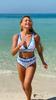 Swimsuit with Edge Bikini, Sports Split Swimsuit for Women, Triangle Swimsuit