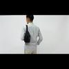 Men's Shoulder Crossbody Bag Multi-Layer Cash Register Waist Bag
