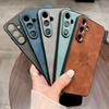 Retro Leather Case For Samsung Galaxy S25 S24 S23 S22 S21 Ultra Plus FE Note 20 S24FE S25 Cover