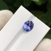 Gemma di tanzanite naturale di qualità A+ eye clean, Pietra di tanzanite taglio ovale, Pietre curative, Gemma sciolta.