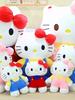 Hello Kitty Plush Stuffed Animal With Pp Cotton Filling For Kids Bedroom Decor Special Characters Included