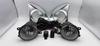 1 Set Front Bumper Fog Light Assy Fog Lamp Assembly Harness for Toyota Corolla Axio Fielder 2013 2014 2015 Version Chrome Cover