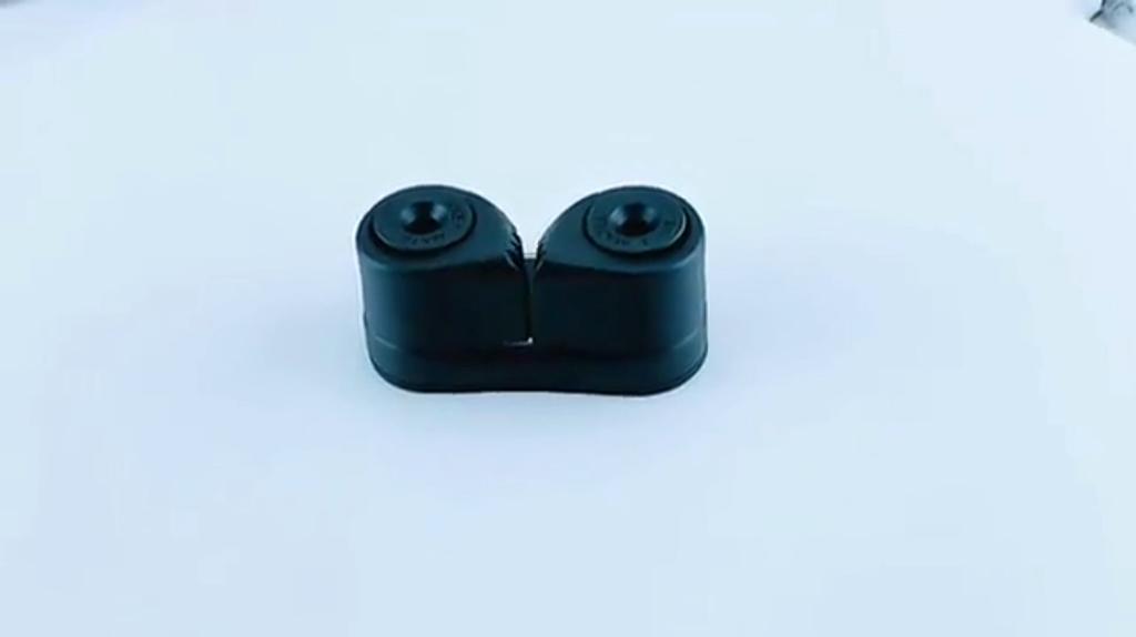 Černé kompozitní dvouřadé kuličkové ložisko Cam zarážka Námořní člun Rychlý vstupní lano Cam zarážka drát Fairlead Plachetnice Jachta