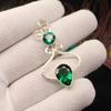 Chrome Diopside Gemstone 925 Sterling Silver Handcrafted Pretty Pendant 1.60" For Wedding Gift PP-13-9