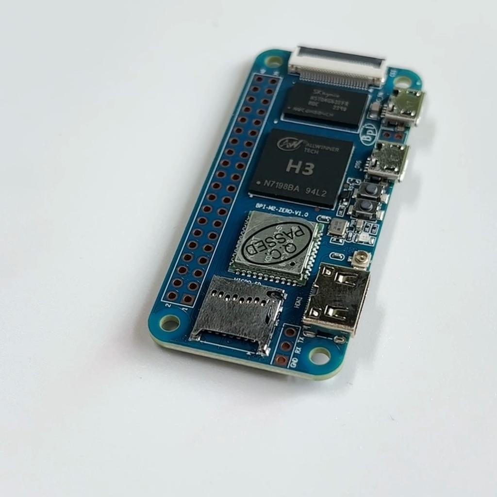 Banana Pi BPI-M2 Zero 2DB WiFi anténa USB napájecí adaptér 512 MB DDR 3 SDRAM SBC Hardware Open Source Mini jednodeskový počítač