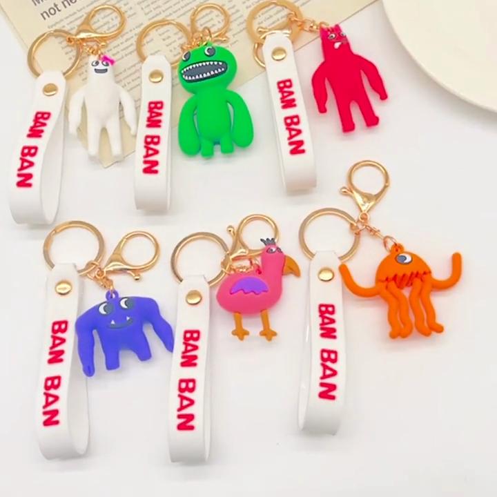 Garten Of Banban Keychain Figure Bag Pendant For Kids