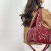 Women's Handbag Large Capacity Commuting Shoulder Bag PU Crossbody Bag