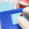 1 Set Dental Endo Ölçüm Bloğu Kol Saati 10 Sünger Blok Endodontik Eğeler Matkap Standı Tutucu Cetvel Otoklavlanabilir