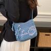 Lightweight Large Capacity Denim Multipurpose Storage Bag for Daily Use