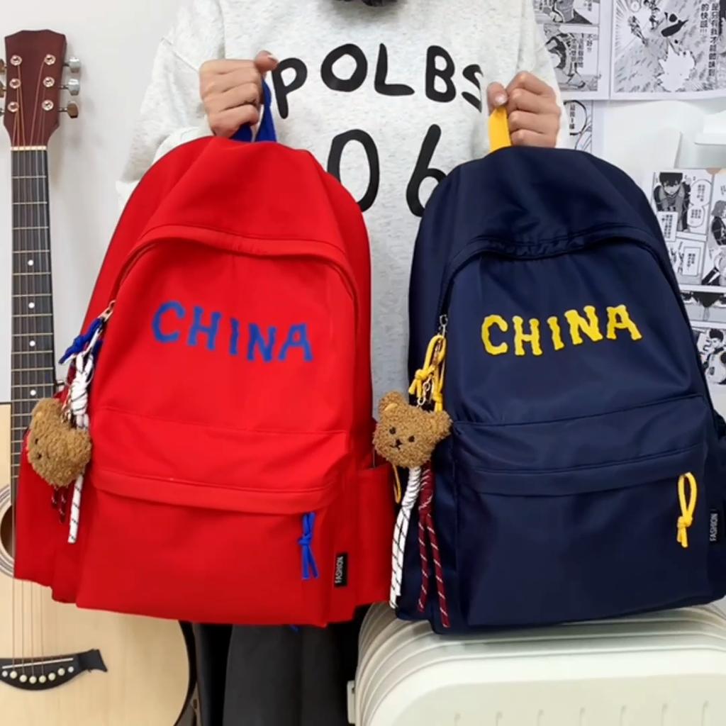 Backpack Travel Bag Large Capacity Backpack Junior Senior High School Student Schoolbag