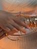 Simple Gold Color Opening Bangle Bracelts Ladies Punk Style Fashion Retro Trend Jewelry Accessories