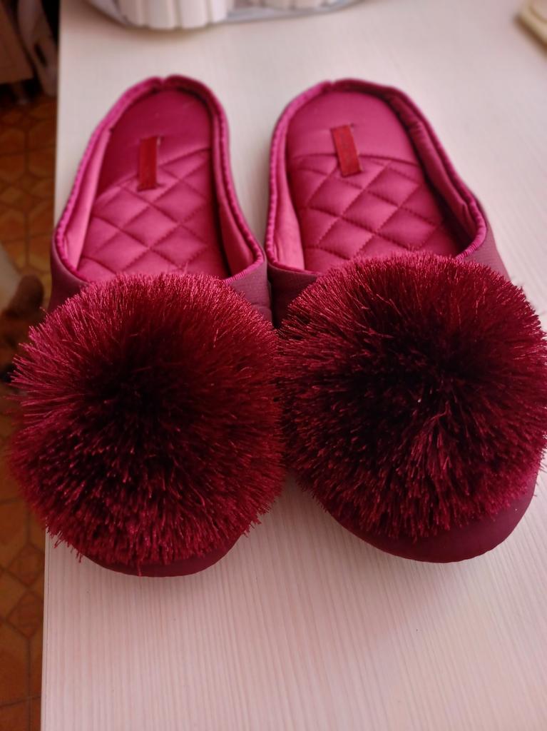 Millffy Pantofole Donna Con Pompon E Memory Foam, Morbide, Aperte Sul Retro, Lavabili, Per Casa E Regalo - 2
