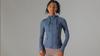 Nessaj Zipper Yoga Shirts With Thumb Hole Women High Elastic Sports Shirts Solid Colour Fitness Long Sleeve Tops