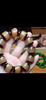 20mm Natural Agate Chalcedony Inlaid Beaded Bracelet Chinese Style Handmade Unisex Jewelry Gift