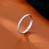 Wheat Grain Ring for Women – Solid Thai Silver Niche Design, Fashionable Elegant Versatile Light Luxury Premium Valentine's Gift