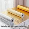 Adesivi Murali Specchio Metallico 3D di Lusso Autoadesivi Impermeabili Resistenti all'Olio Rimovibili Decorazione Murale di Sfondo per la Casa