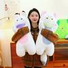 Siamese Cat Plush Toy Long Animal Pillow Gift For Kids And Teens