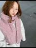 Korean Knitted Scarf Women's Winter Atmosphere Solid Color Simple Soft Warm Lazy Style Scarf