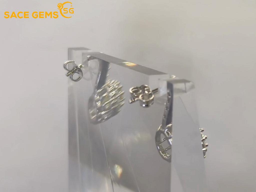 Sace Gems Classic Copper Alloy Zircon Earrings Ladies Jewelry Wedding Promise Party Gift