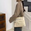 Tassel Crossbody Bag Women's Shoulder Bag Soft Leather Mother Bag Small Square Bag