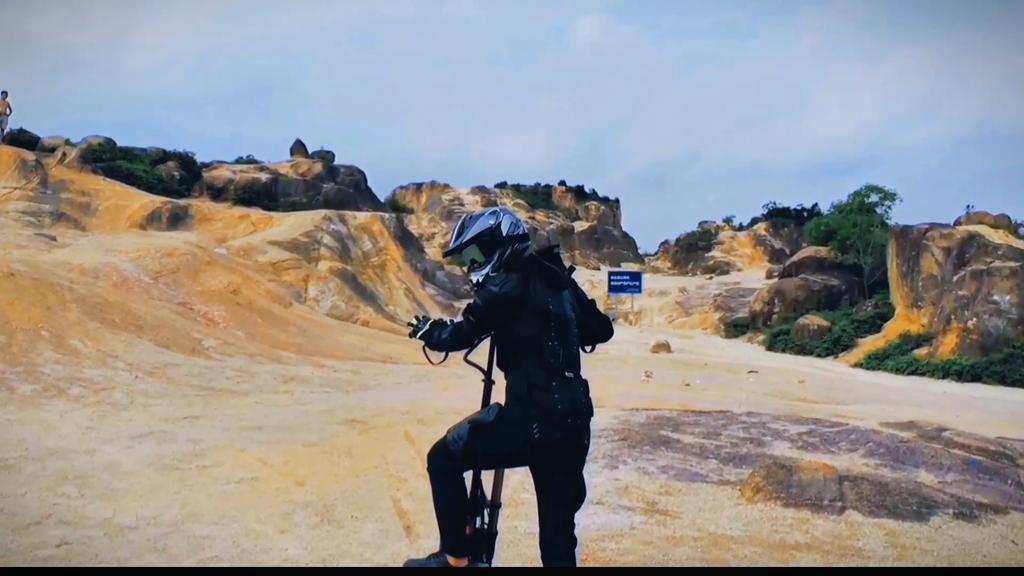 Electric Scooter Foldable Boyueda 11" 3000Wx2 Motor 60V 38AH City Escooter With Seat Load 200Kg Black S3