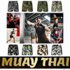 Camouflage Boxing Muay Thai Kickboxing Shorts 3D Print Fighting Training Unisex Men Women Quick Dry Fitness Gym Sport Workout Casual Streetwear