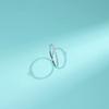 Tancise Classico anello in argento sterling 925 con zirconi, gioielli da donna, promessa di matrimonio, regalo per feste