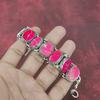 Pink Sea Sediment Jewelry, 925 Solid Sterling Silver Gemstone Bracelet, Handmade Jewelry, For Memorial Day