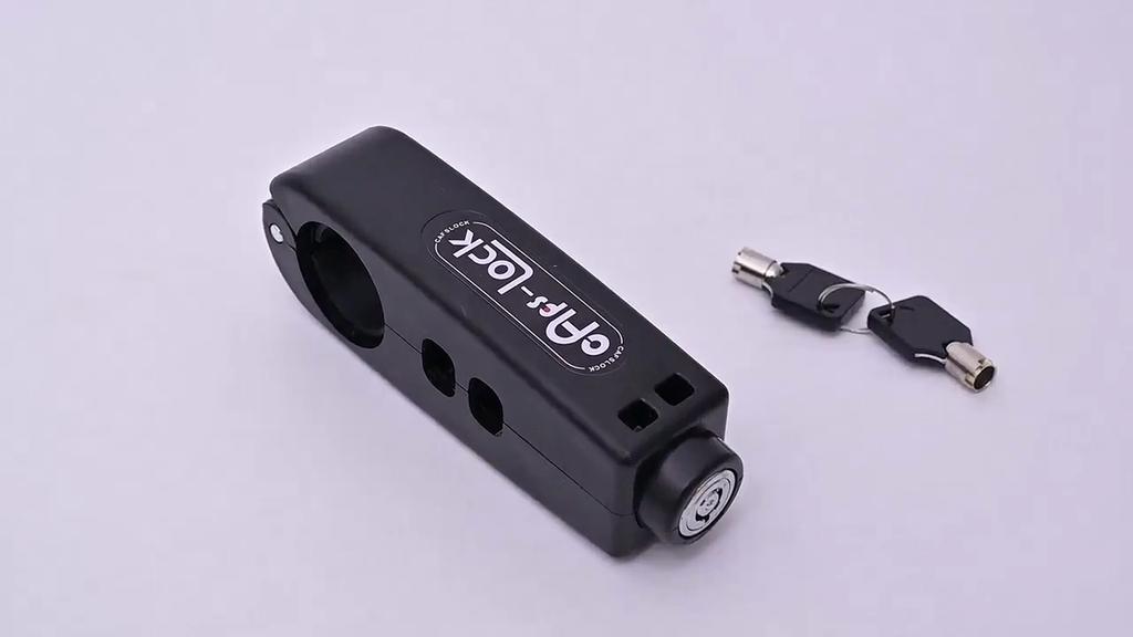 Bicycle Motorcycles Lock ABS Engineering Plastic Material Portable Anti-theft Lock